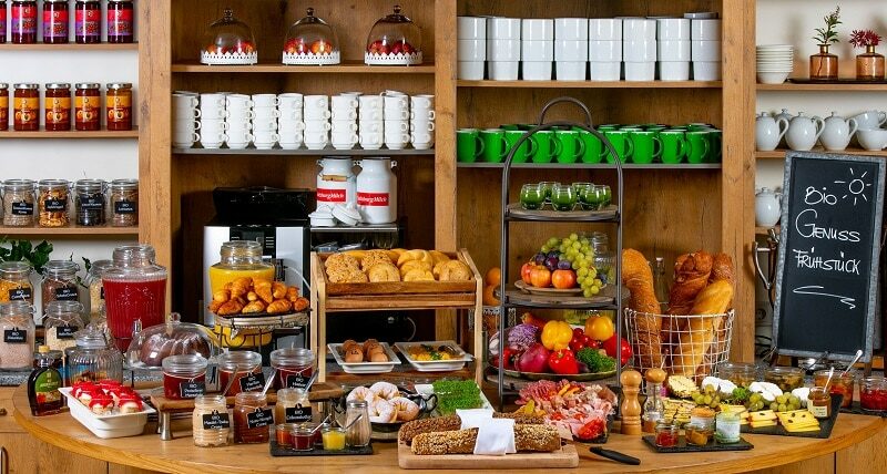 Buffet Frühstück Hotel Heffterhof